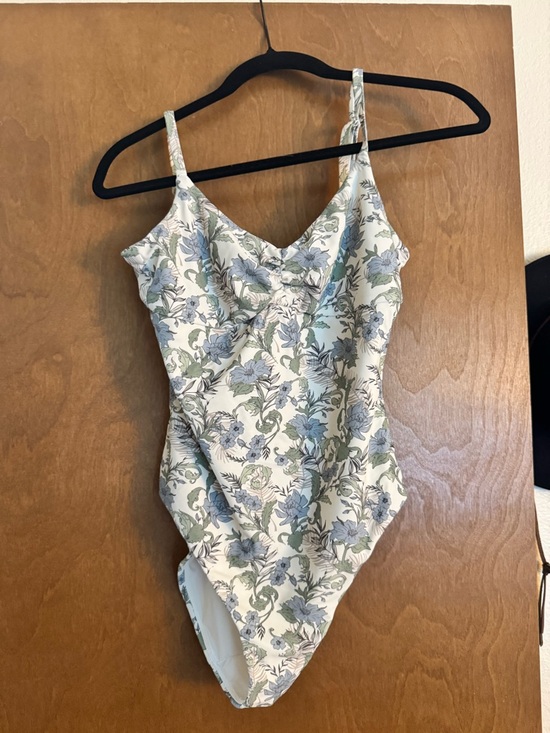 Andie Other - Andie Floral V-Neck One-Piece